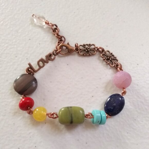 7 Chakra Bracelet! Handmade with Love & Intention! No Repeats ~ Meditation Reiki - Picture 4 of 11